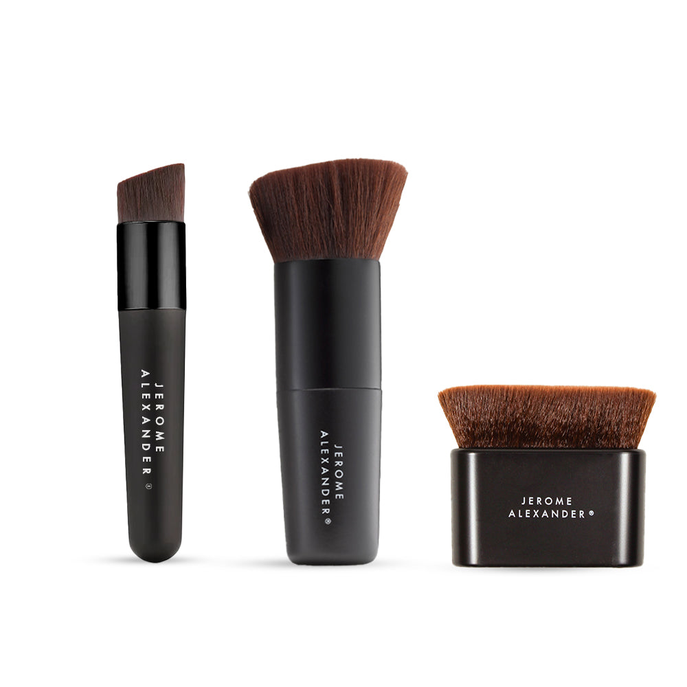 Kabuki Brush 3-Piece Set