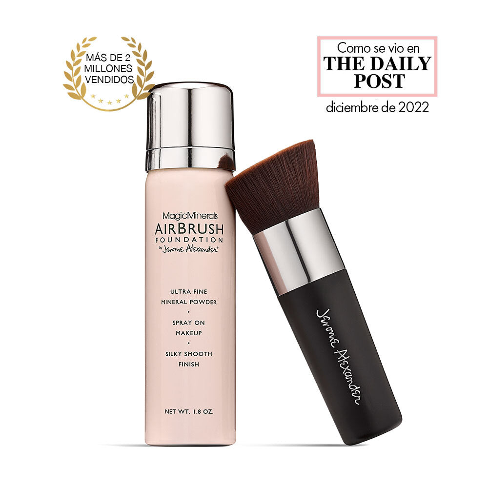 Set de Base de Maquillaje en Aerosol de 2 Piezas (Nueva cliente especial)