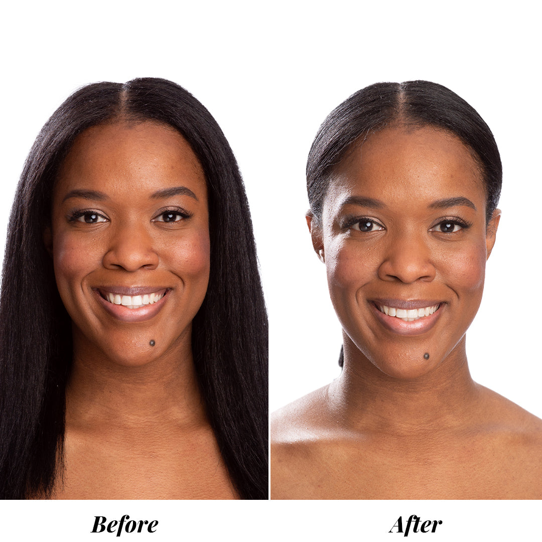 Micellar Water Makeup Remover before and after