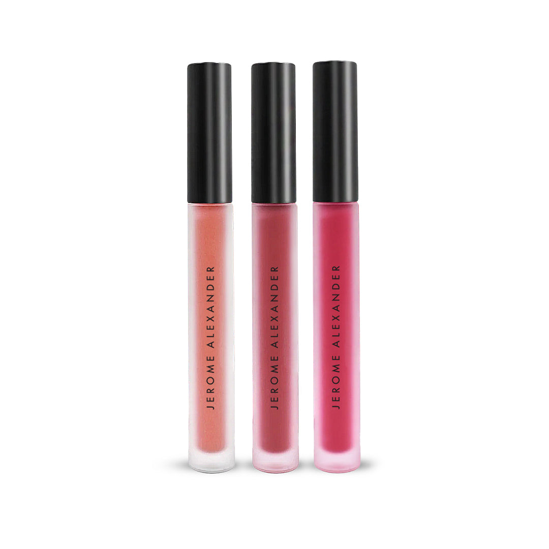 24 & More Matte Liquid Lipstick 3-Piece Set
