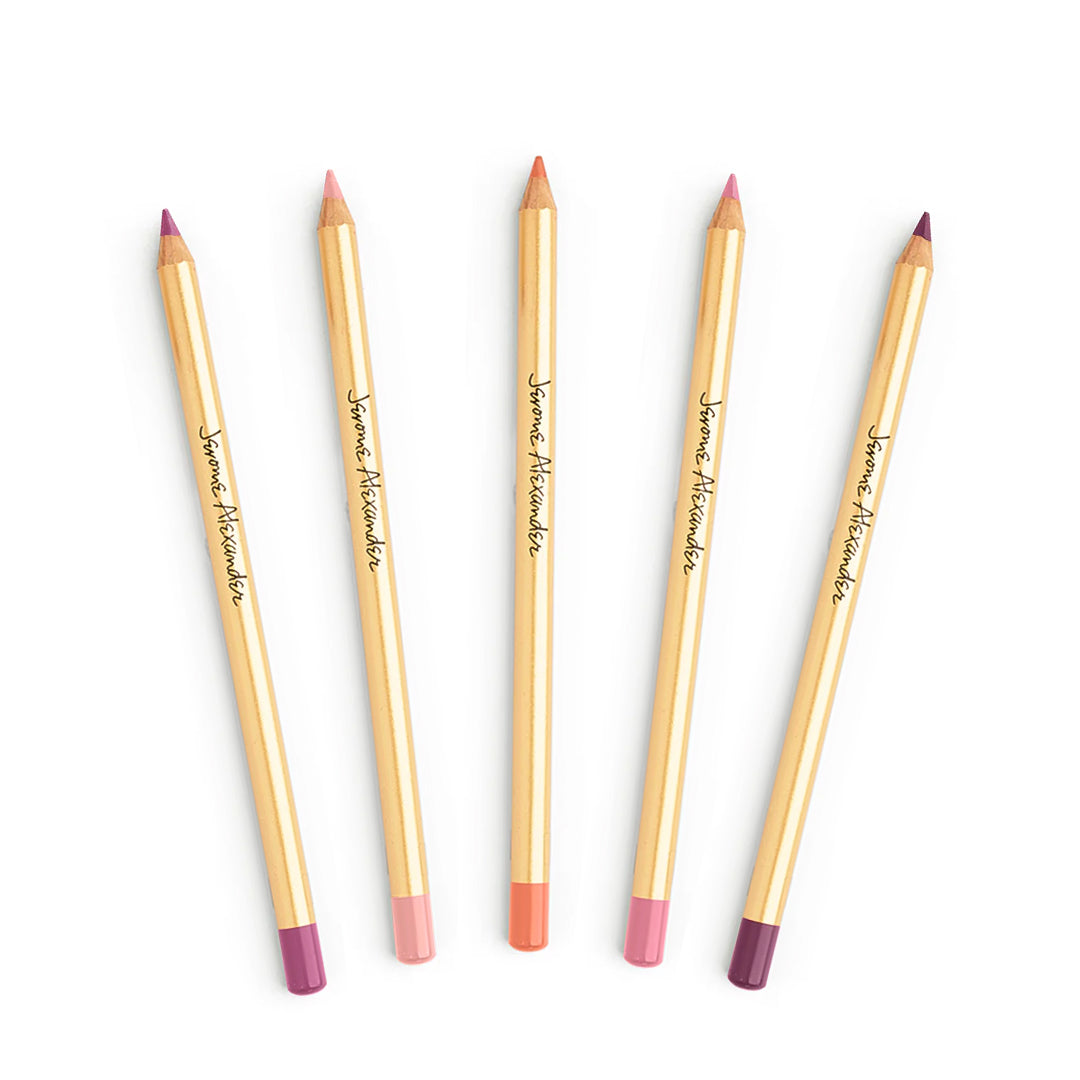 5 JA Basics lip liner pencils