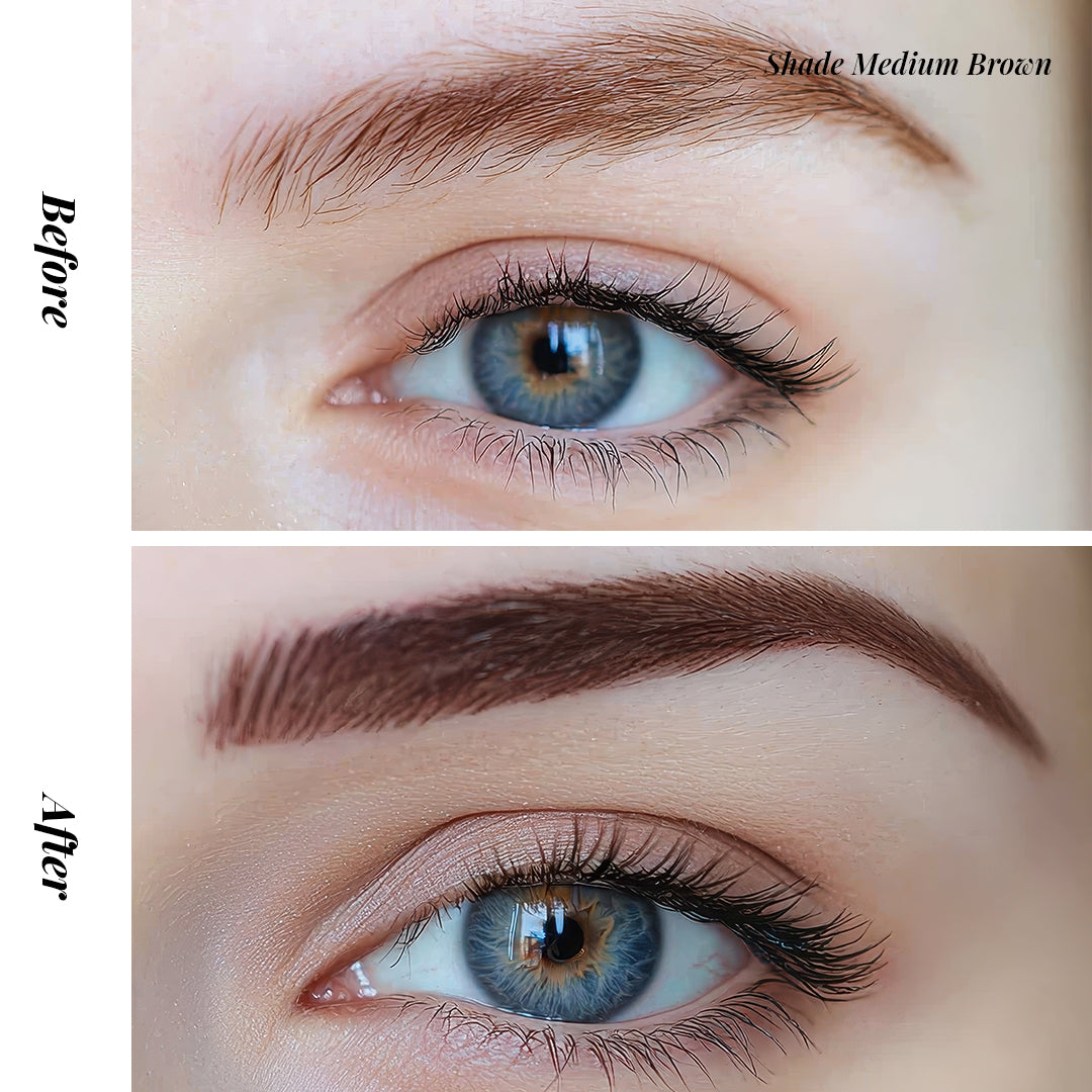 Eyebrow Pencil before and after