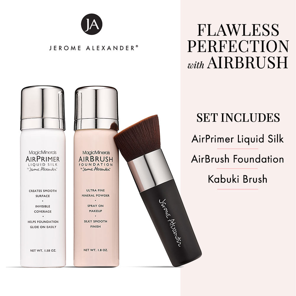 Deluxe AirBrush Foundation 5pc Set– Jerome Alexander