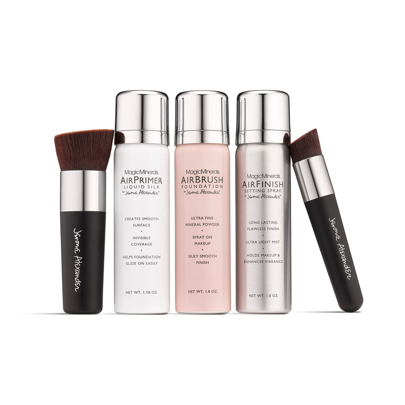 Jerome Alexander Deluxe AirBrush Foundation 5-Piece Kit main image 1
