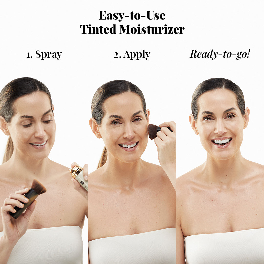 AirTint Tinted Moisturizer how to apply