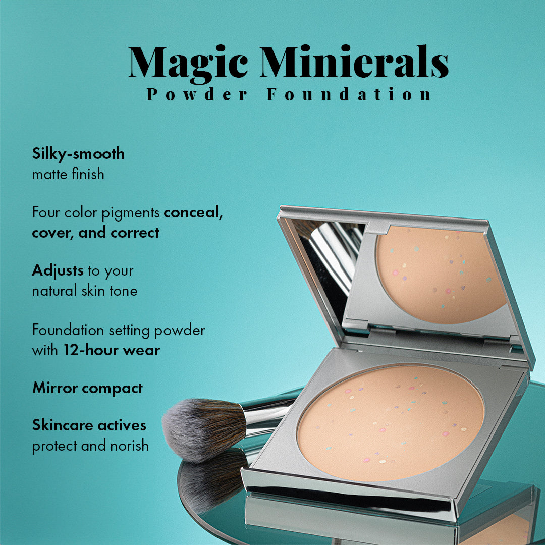 Magic Minerals Powder Foundation features