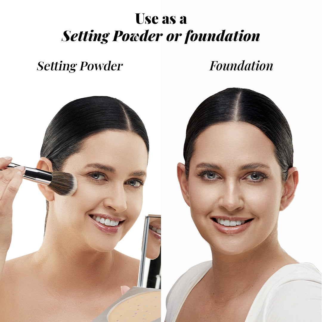 Magic Minerals Powder Foundation uses