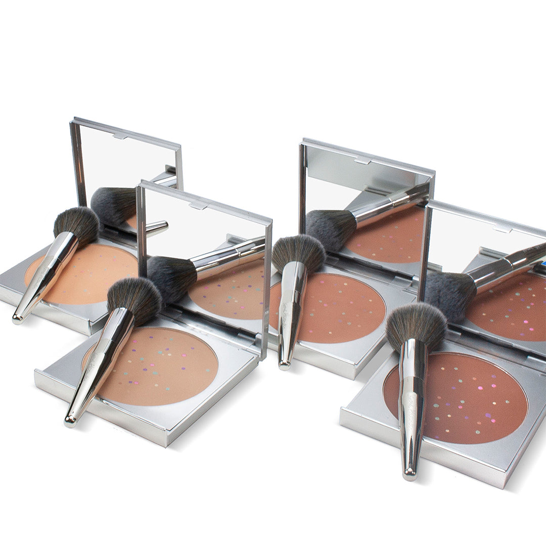 All four Magic Minerals Powder Foundations