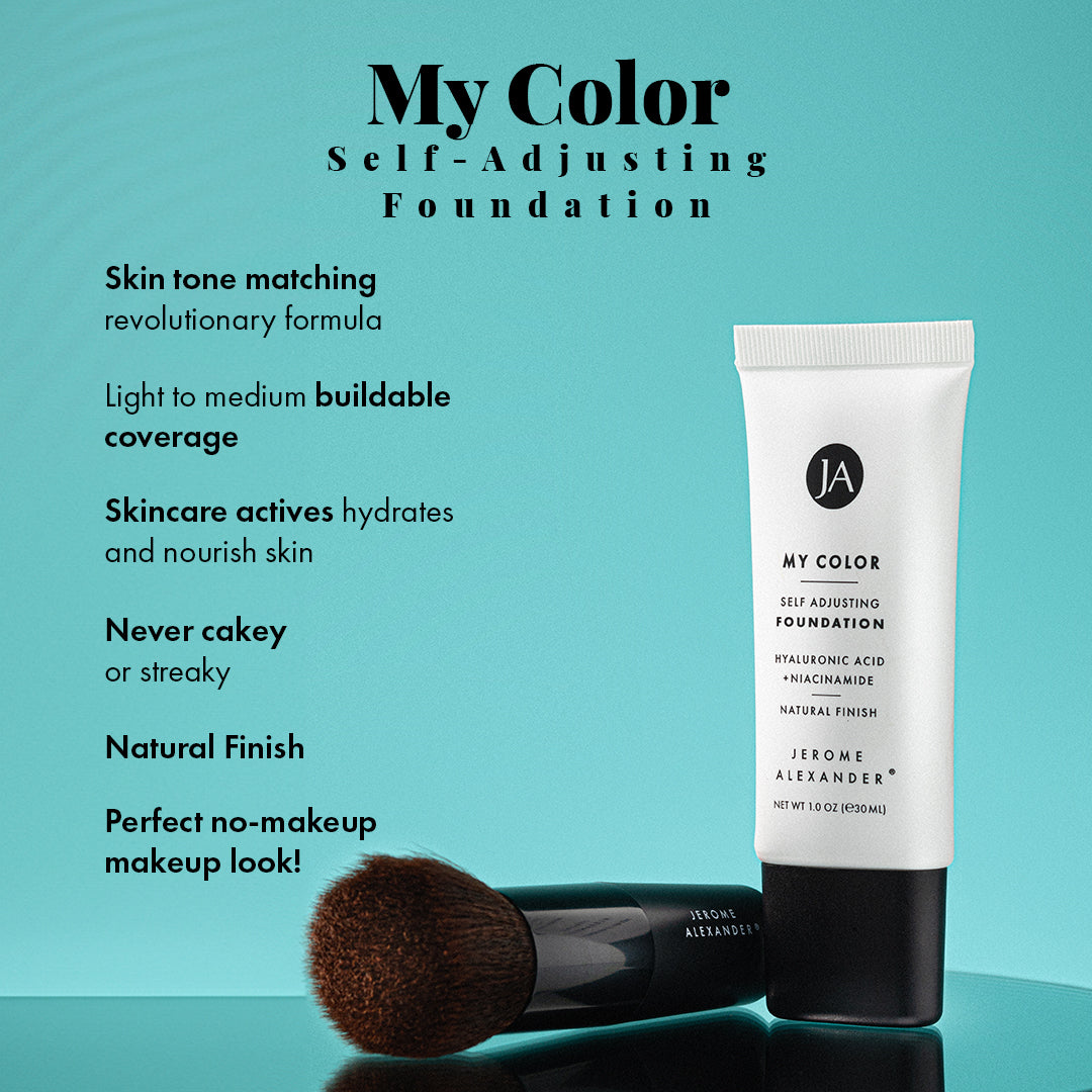 My Color Self Adjusting Foundation features