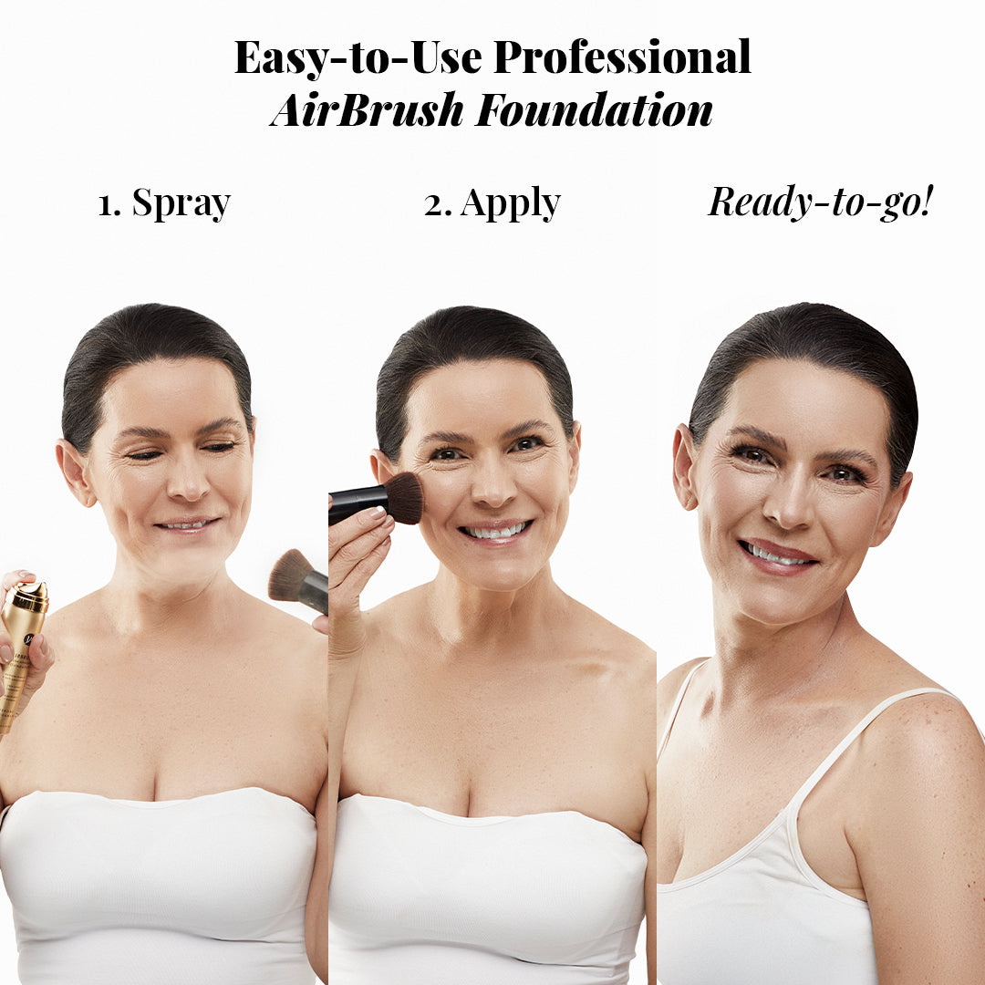 AirBrush Hydrating Foundation how to apply