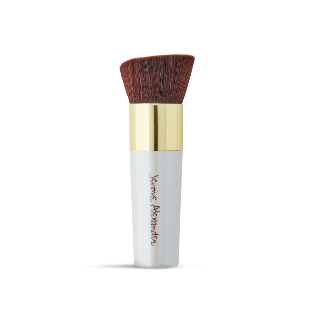 white kabuki foundation brush #color_white