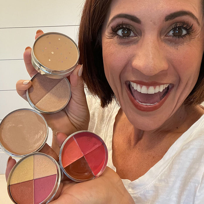 6-Piece Stackable Makeup Set | Jerome Alexander® USA